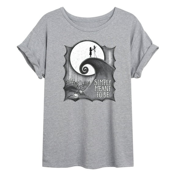 The Nightmare Before Christmas - Simply Meant To Be - Juniors Ideal Flowy Muscle T-Shirt