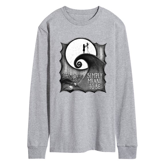 The Nightmare Before Christmas - Simply Meant To Be - Men's Long Sleeve T-Shirt