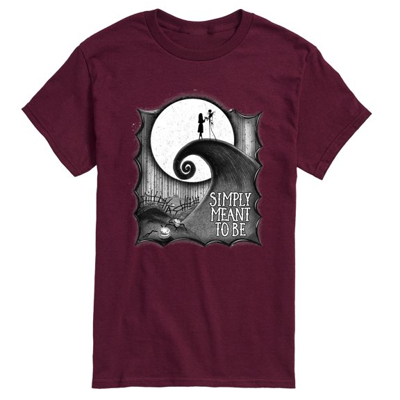 The Nightmare Before Christmas - Simply Meant To Be - Men's Short Sleeve Graphic T-Shirt