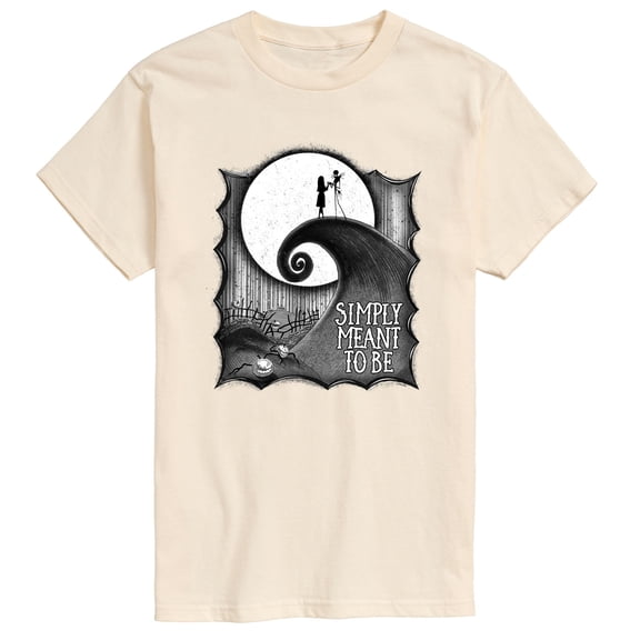The Nightmare Before Christmas - Simply Meant To Be - Men's Short Sleeve Graphic T-Shirt
