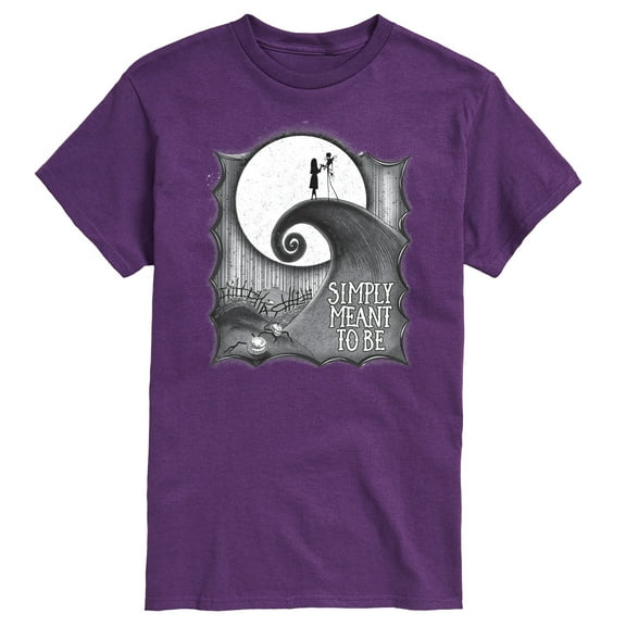 The Nightmare Before Christmas - Simply Meant To Be - Men's Short Sleeve Graphic T-Shirt