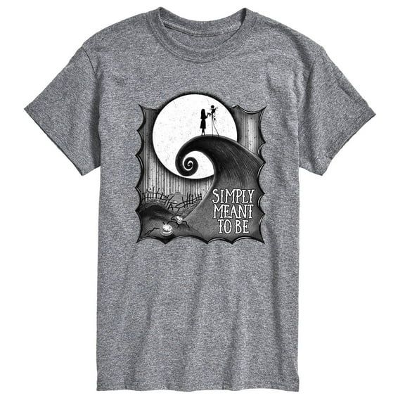 The Nightmare Before Christmas - Simply Meant To Be - Men's Short Sleeve Graphic T-Shirt
