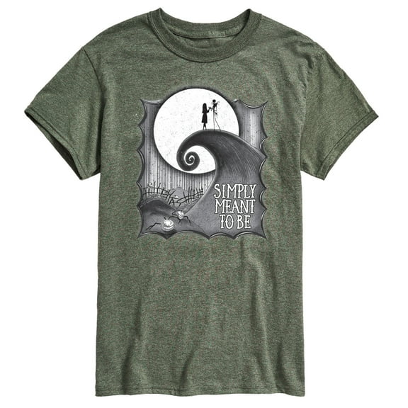 The Nightmare Before Christmas - Simply Meant To Be - Men's Short Sleeve Graphic T-Shirt