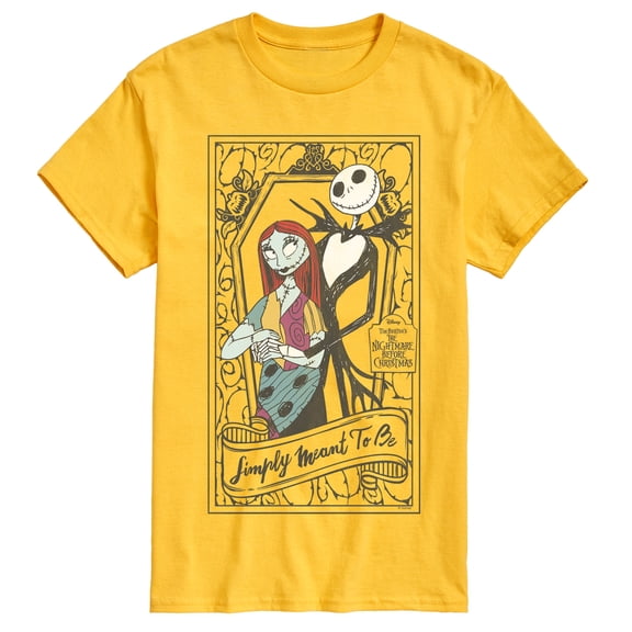 The Nightmare Before Christmas - Simply Meant To Be - Men's Short Sleeve Graphic T-Shirt