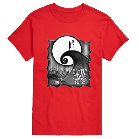 The Nightmare Before Christmas - Simply Meant To Be - Men's Short Sleeve Graphic T-Shirt