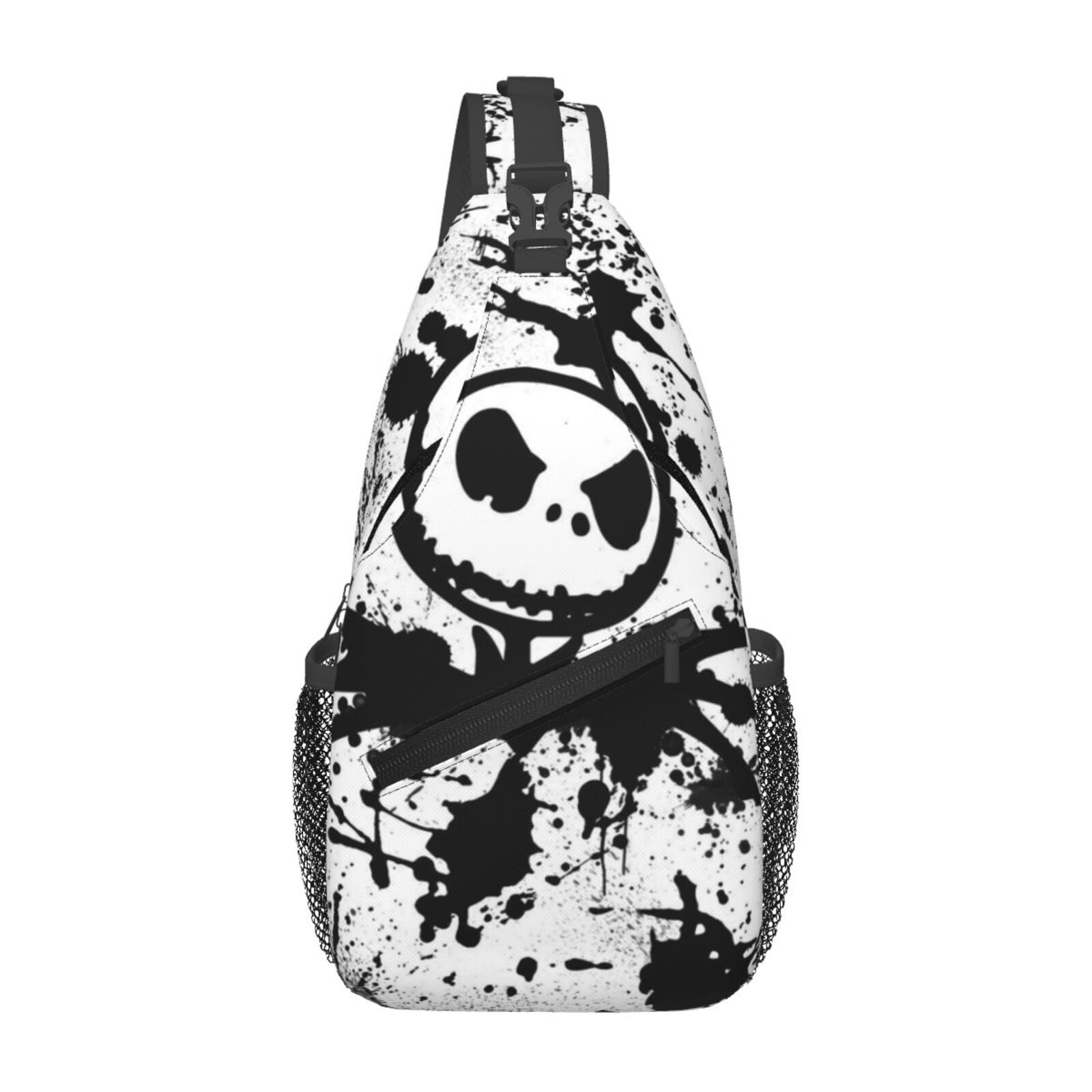 TKBIIUDS The Nightmare Before Christmas Sling Bag Unisex Crossbody Backpack Casual Cross Chest Bag Diagonally Shoulder Chest Pack