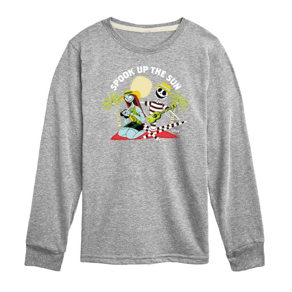 The Nightmare Before Christmas - Spook Up The Sun - Toddler And Youth Long Sleeve Graphic T-Shirt