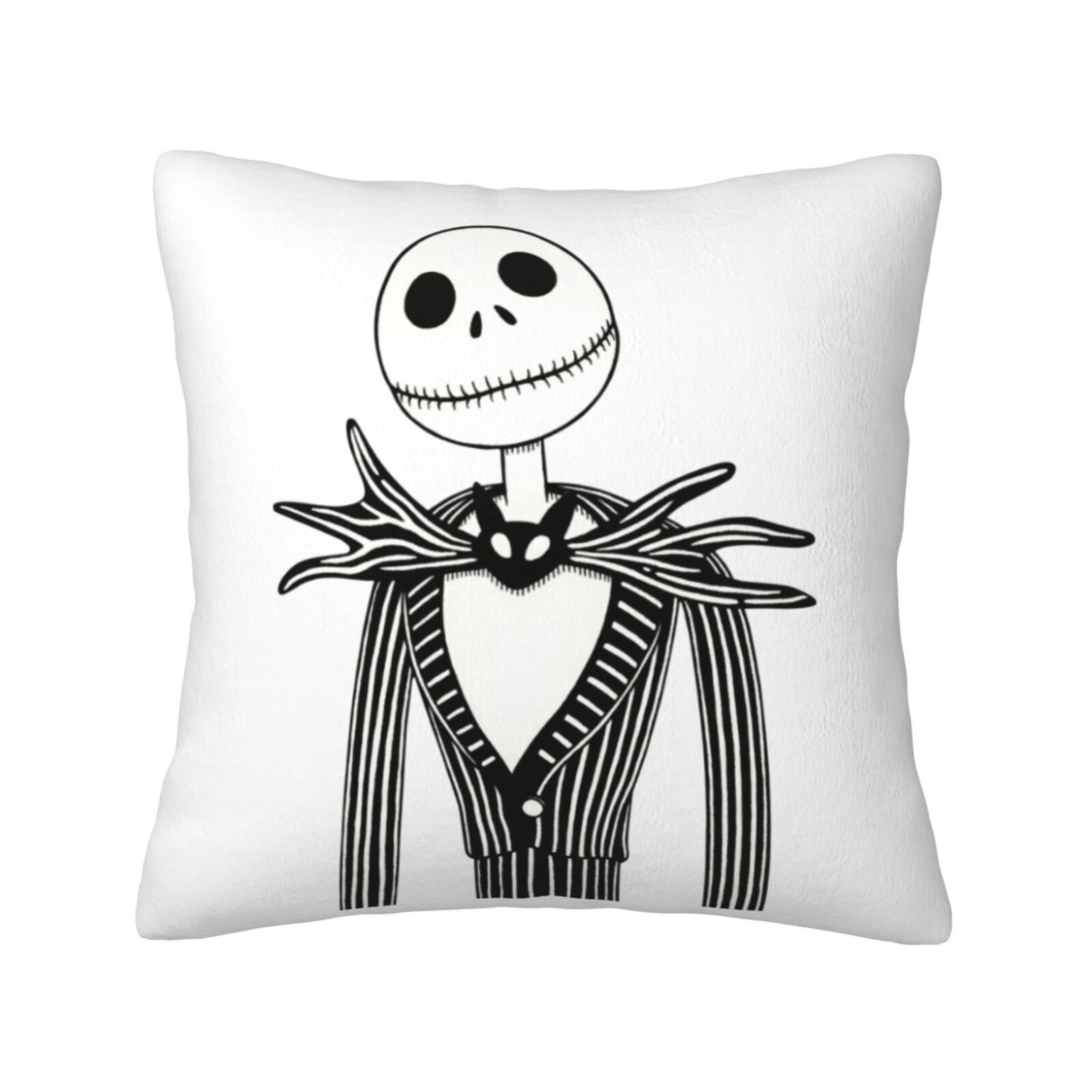 The Nightmare Before Christmas Square Pillowcase Velvet Cushion Cover