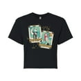 thumbnail image 1 of The Nightmare Before Christmas - Star Crossed Lover - Juniors Cropped Cotton Blend T-Shirt, 1 of 5