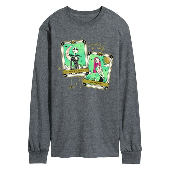 The Nightmare Before Christmas - Star Crossed Lovers - Men's Long Sleeve T-Shirt