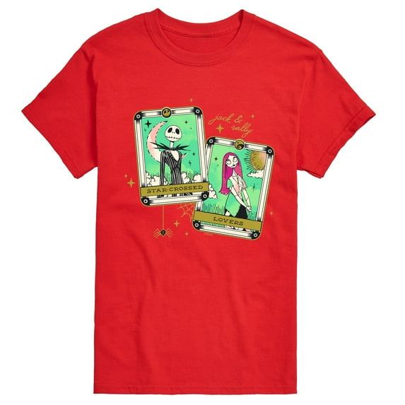 The Nightmare Before Christmas - Star Crossed Lovers - Men's Short Sleeve Graphic T-Shirt