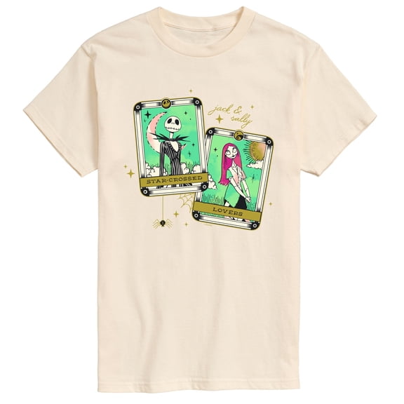 The Nightmare Before Christmas - Star Crossed Lovers - Men's Short Sleeve Graphic T-Shirt