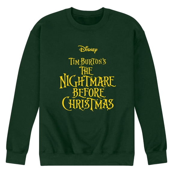 The Nightmare Before Christmas - TNBC Logo - Men's Crew Fleece Sweatshirt