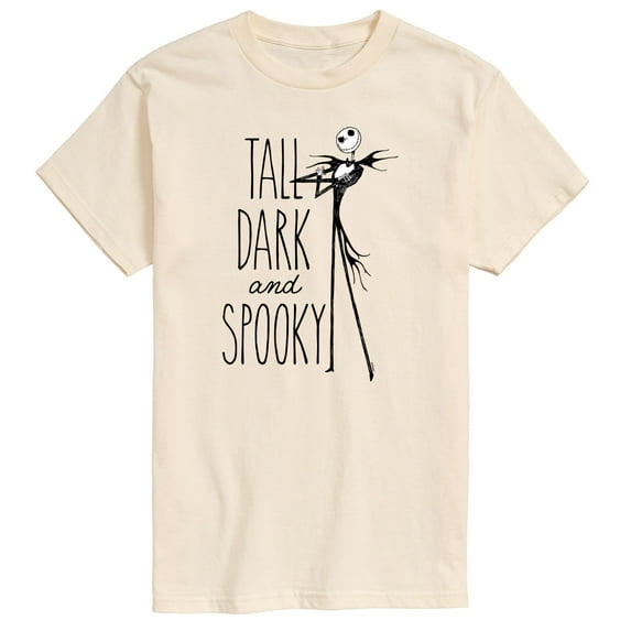 The Nightmare Before Christmas - Tall Dark and Spooky - Men's Short Sleeve Graphic T-Shirt