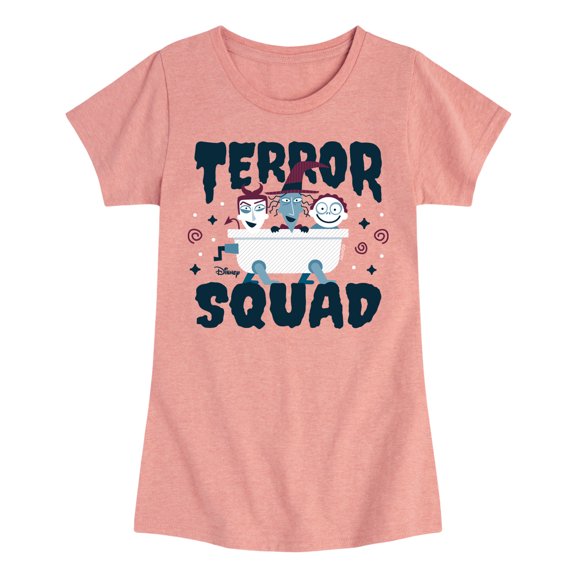 The Nightmare Before Christmas - Terror Squad - Toddler And Youth Girls Short Sleeve Graphic T-Shirt
