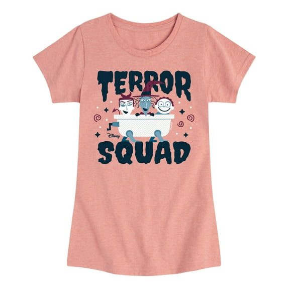 The Nightmare Before Christmas - Terror Squad - Toddler And Youth Girls Short Sleeve Graphic T-Shirt