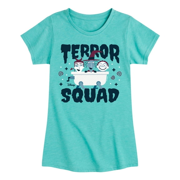 The Nightmare Before Christmas - Terror Squad - Toddler And Youth Girls Short Sleeve Graphic T-Shirt