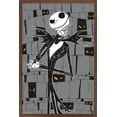 thumbnail image 1 of The Nightmare Before Christmas - The Thinker Wall Poster, 22.375" x 34", Framed, 1 of 6