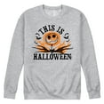 thumbnail image 1 of The Nightmare Before Christmas - This Is Halloween - Men's Crew Neck Fleece Pullover, 1 of 5