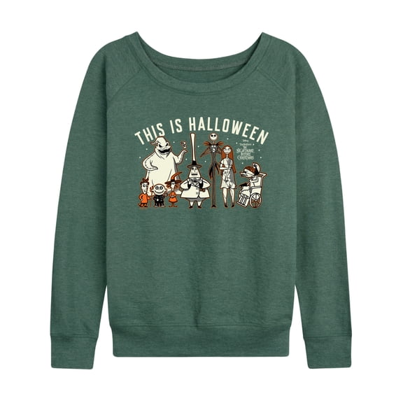The Nightmare Before Christmas - This Is Halloween - Women's French Terry Long Sleeve Pullover