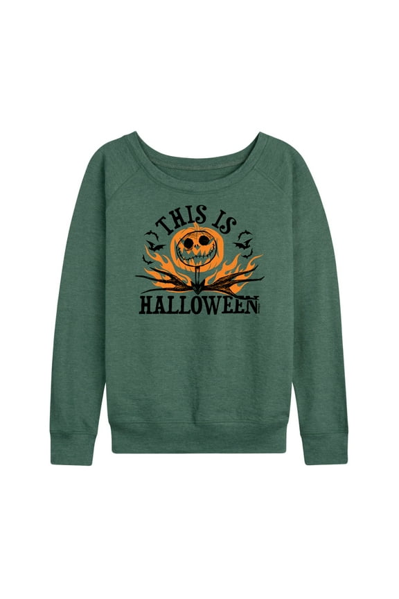 - This Is Halloween - Women's Lightweight French Terry Long Sleeve Shirt