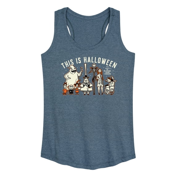 The Nightmare Before Christmas - This Is Halloween - Women's Racerback Graphic Tank