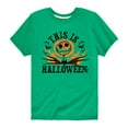 thumbnail image 1 of The Nightmare Before Christmas - This Is Halloween - Youth Short Sleeve Graphic T-Shirt, 1 of 5