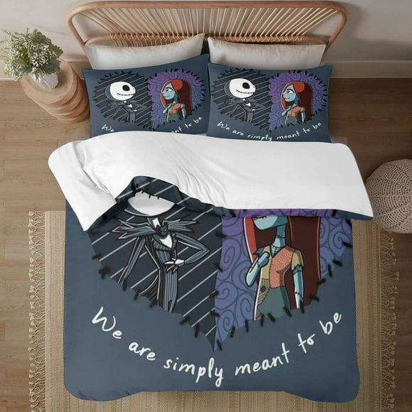 The Nightmare Before Christmas Three Piece Bedding Set 173*218CM