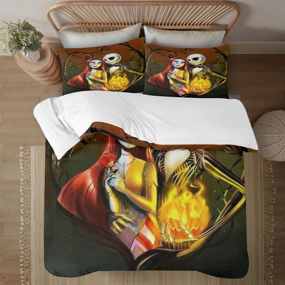 The Nightmare Before Christmas Three Piece Bedding Set 173*218CM