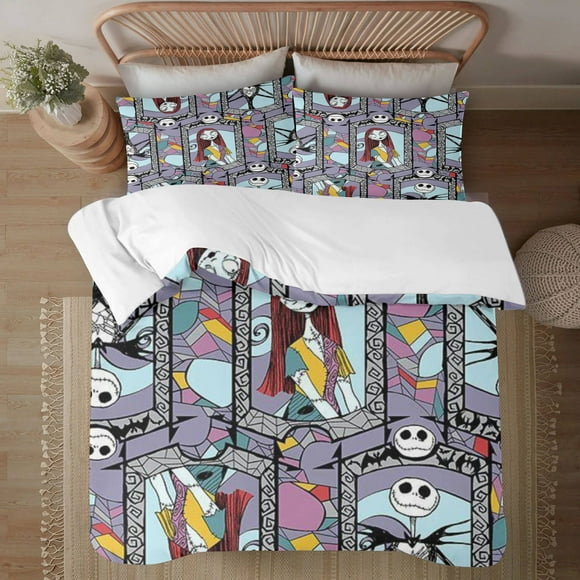The Nightmare Before Christmas Three Piece Bedding Set 203*228CM