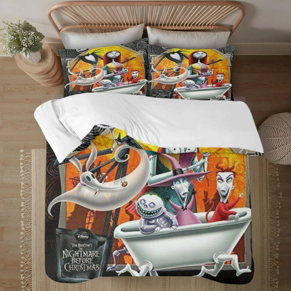 The Nightmare Before Christmas Three Piece Bedding Set 203*228CM
