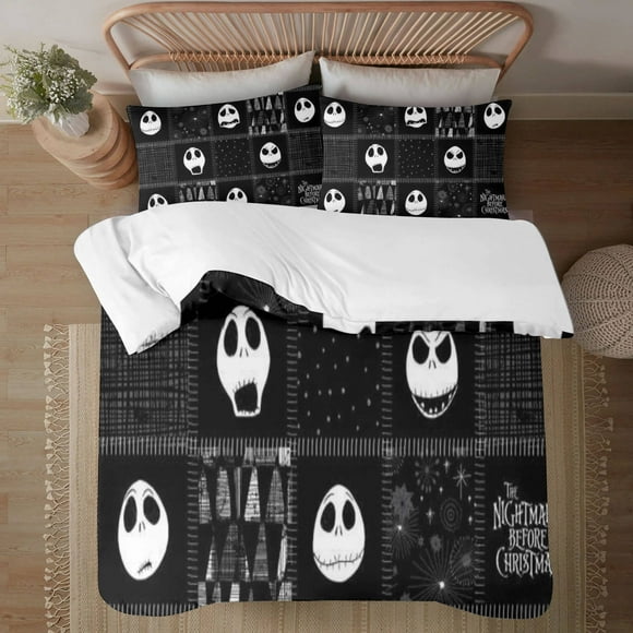 The Nightmare Before Christmas Three Piece Bedding Set 203*228CM