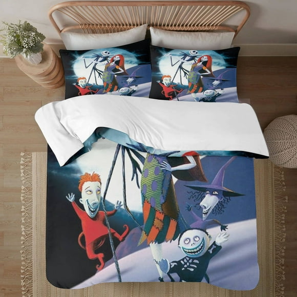 The Nightmare Before Christmas Three Piece Bedding Set 228*228CM