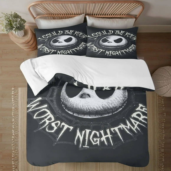 The Nightmare Before Christmas Three Piece Bedding Set 228*228CM