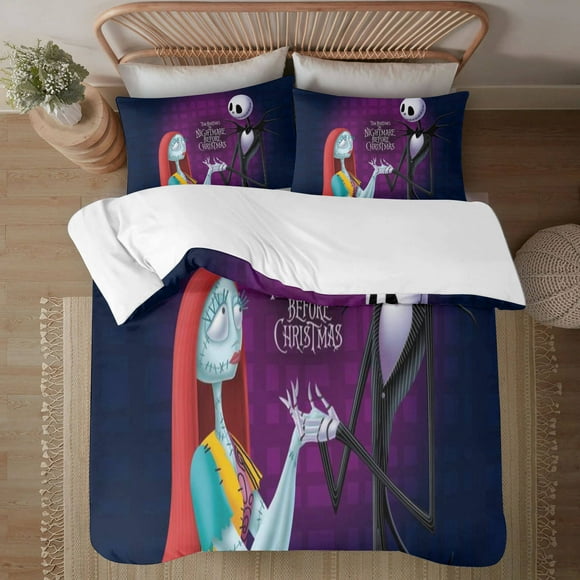 The Nightmare Before Christmas Three Piece Bedding Set 228*264CM