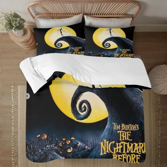 The Nightmare Before Christmas Three Piece Bedding Set 228*264CM