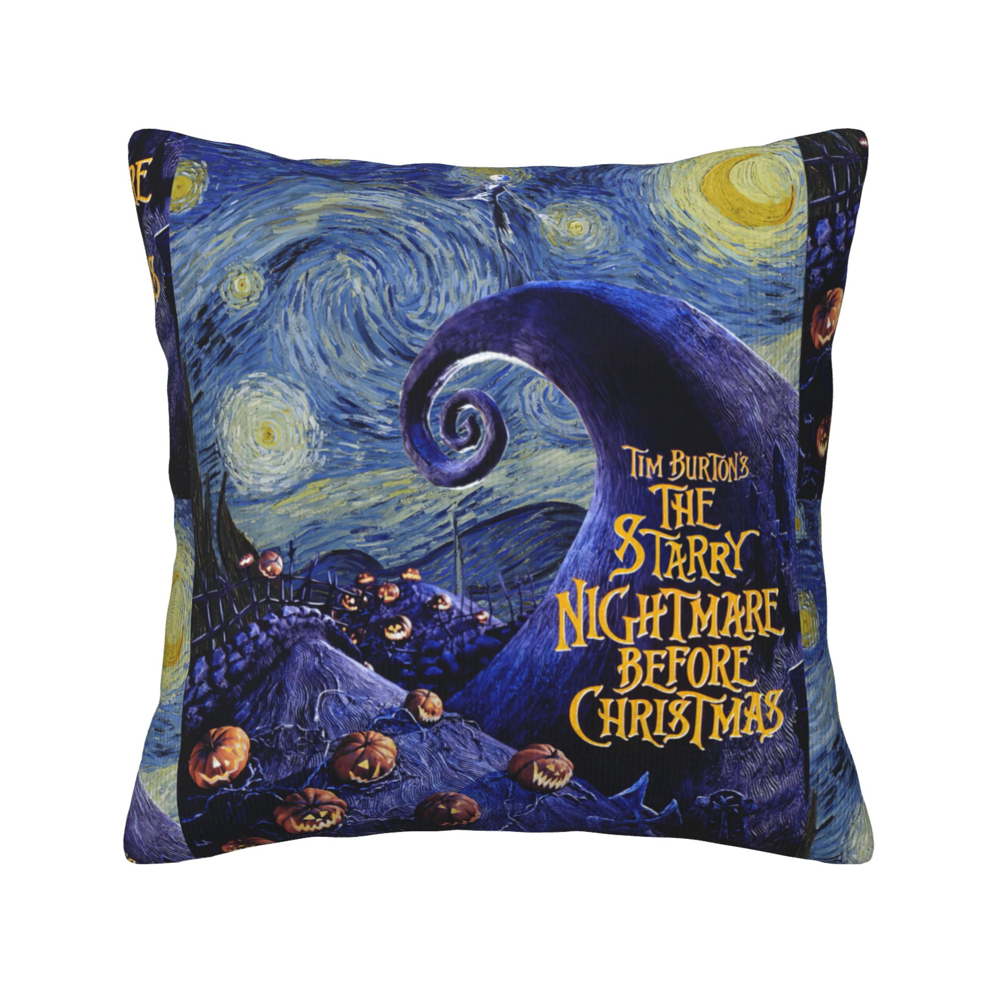 The Nightmare Before Christmas Throw Pillow Covers, Corduroy Decor