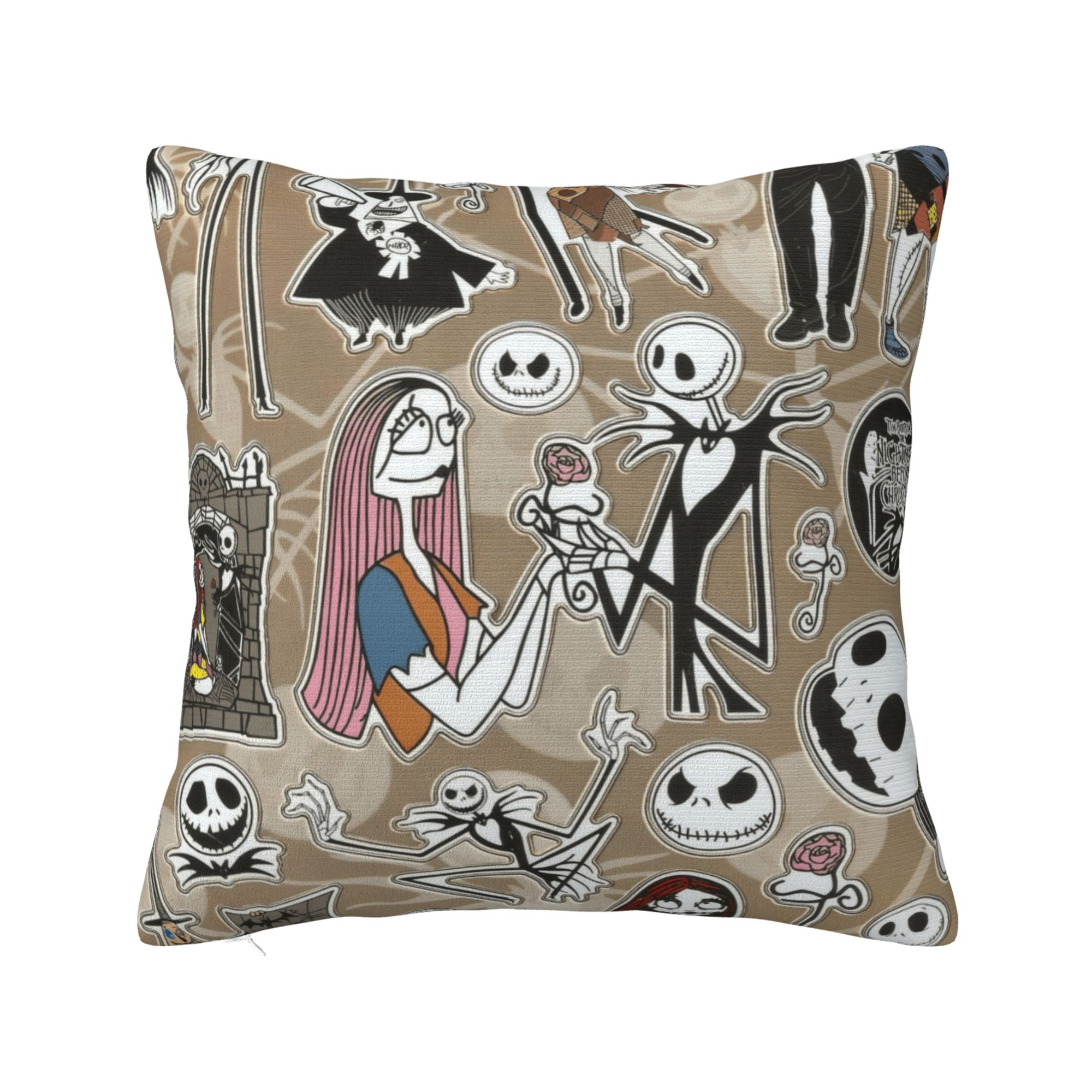 The Nightmare Before Christmas Throw Pillow Covers, Polyester Decor