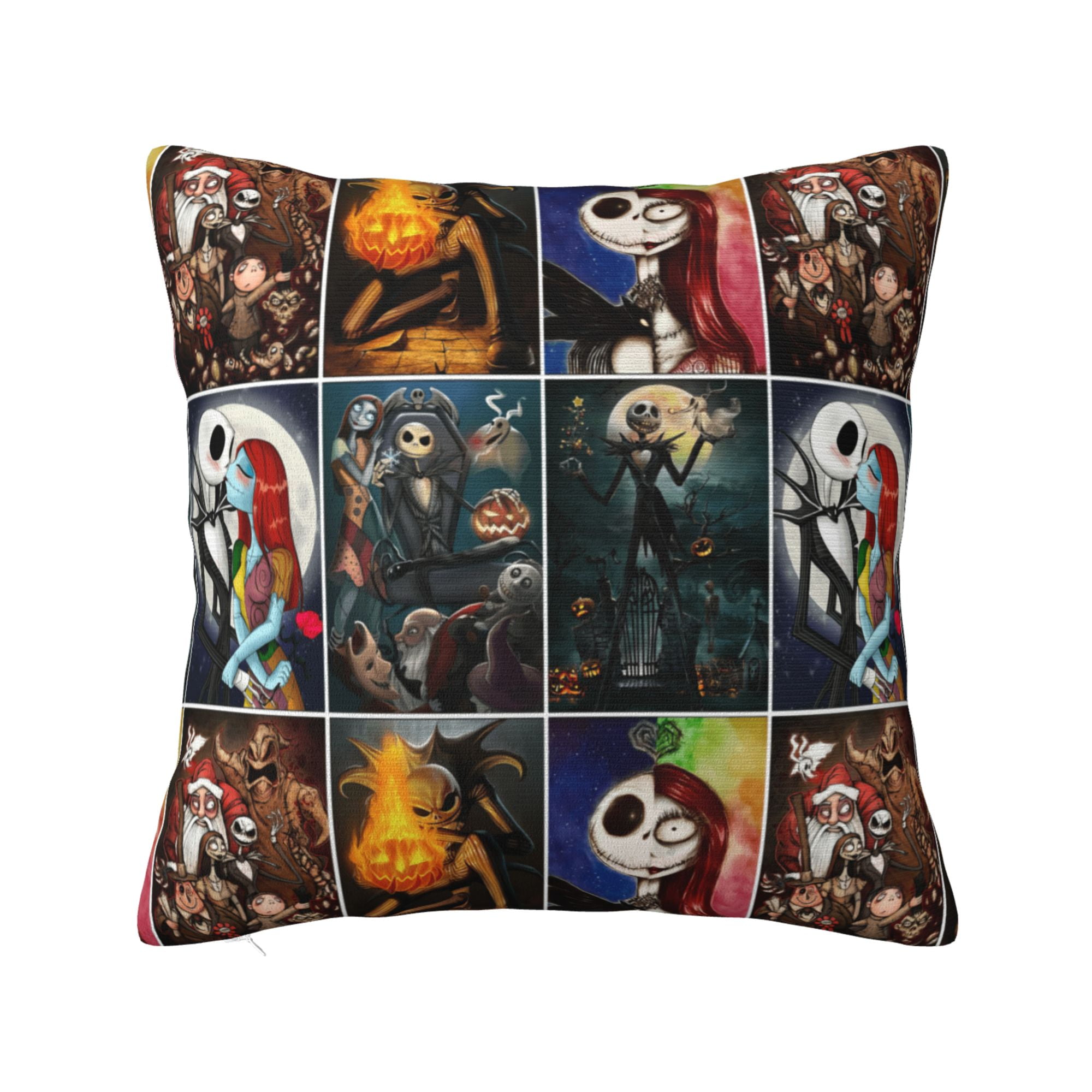 The Nightmare Before Christmas Throw Pillow Covers, Polyester Decor