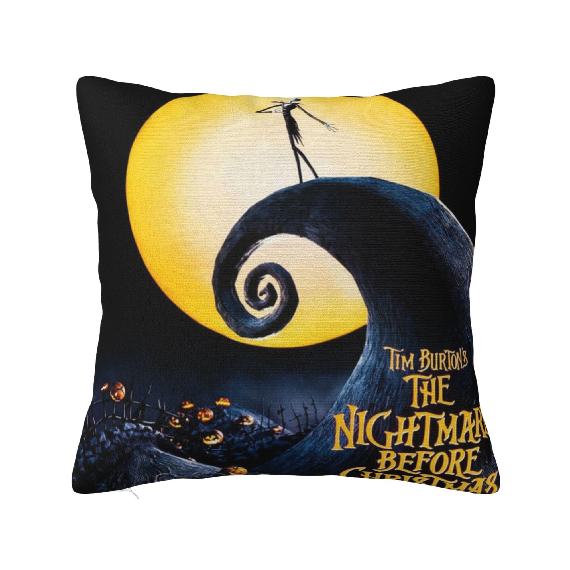 The Nightmare Before Christmas Throw Pillow Covers, Polyester Decor
