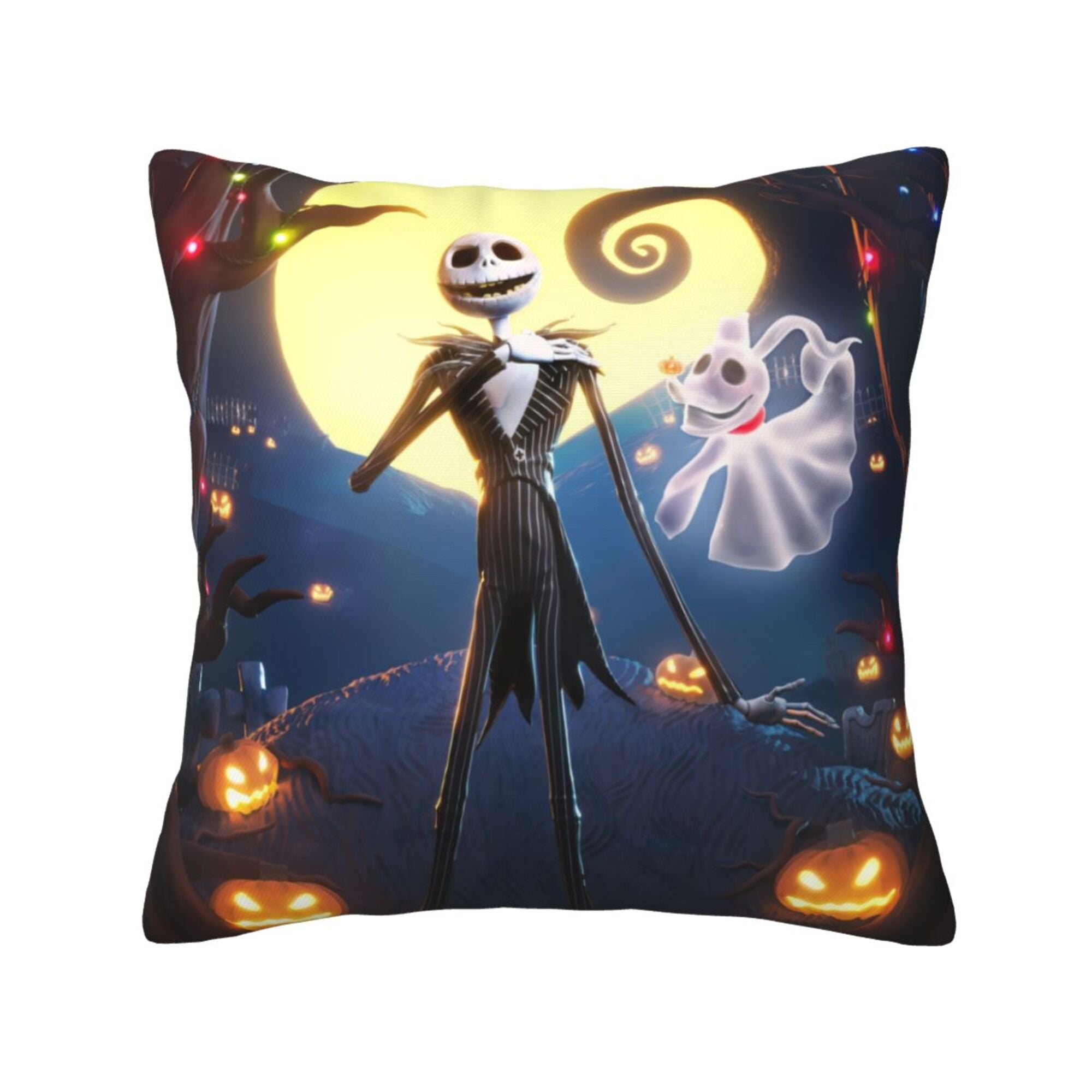 The Nightmare Before Christmas Throw Pillow Covers, Season Decor Pillow