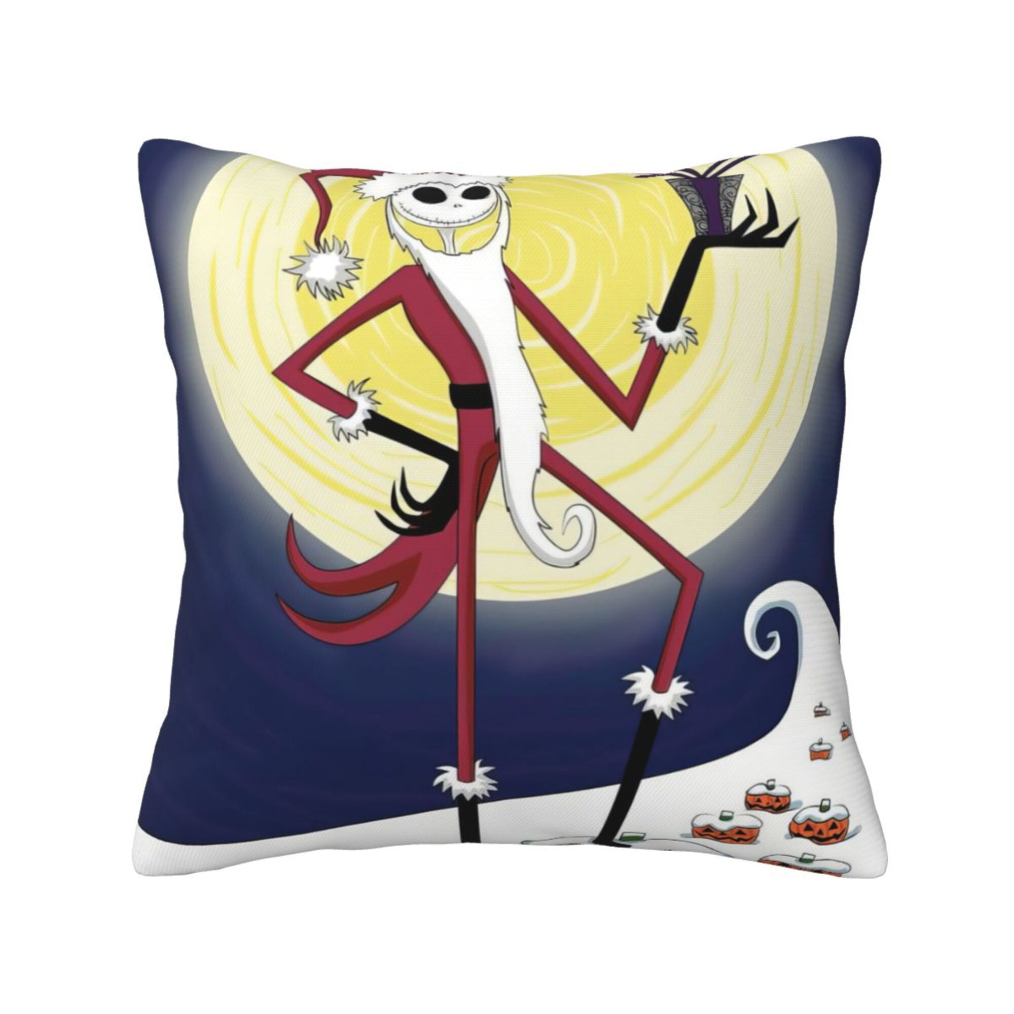 The Nightmare Before Christmas Throw Pillow Covers, Season Decor Pillow