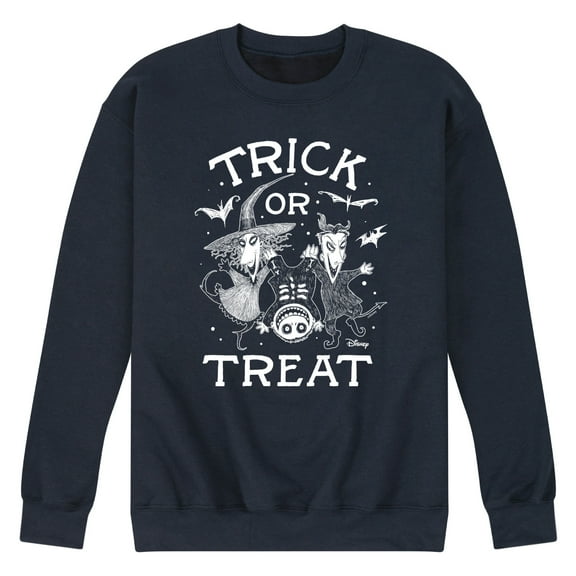 The Nightmare Before Christmas - Trick Or Treat - Men's Crew Neck Fleece Pullover