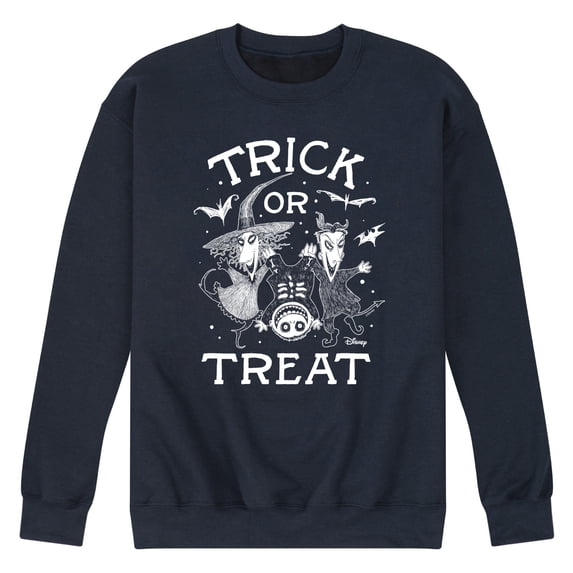 The Nightmare Before Christmas - Trick Or Treat - Men's Crew Neck Fleece Pullover