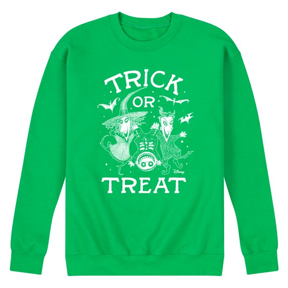 The Nightmare Before Christmas - Trick Or Treat - Men's Crew Neck Fleece Pullover