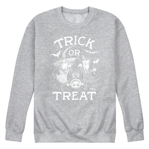 The Nightmare Before Christmas - Trick Or Treat - Men's Crew Neck Fleece Pullover