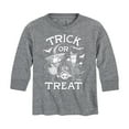 thumbnail image 1 of The Nightmare Before Christmas - Trick Or Treat - Youth Long Sleeve Graphic T-Shirt, 1 of 5