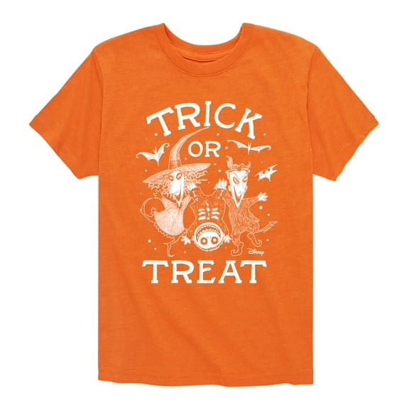 The Nightmare Before Christmas - Trick Or Treat - Youth Short Sleeve Graphic T-Shirt