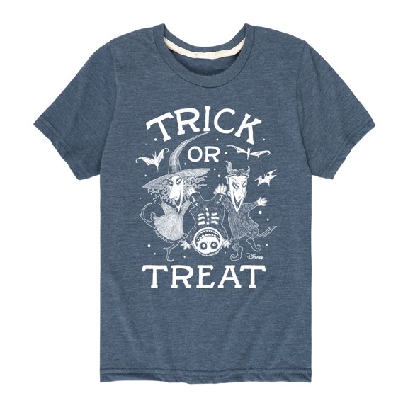 The Nightmare Before Christmas - Trick Or Treat - Youth Short Sleeve Graphic T-Shirt