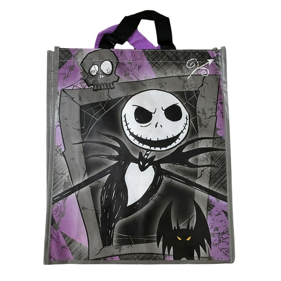 The Nightmare Before Christmas Trick of Treat Halloween Reusable Tote 16" H x 4" W